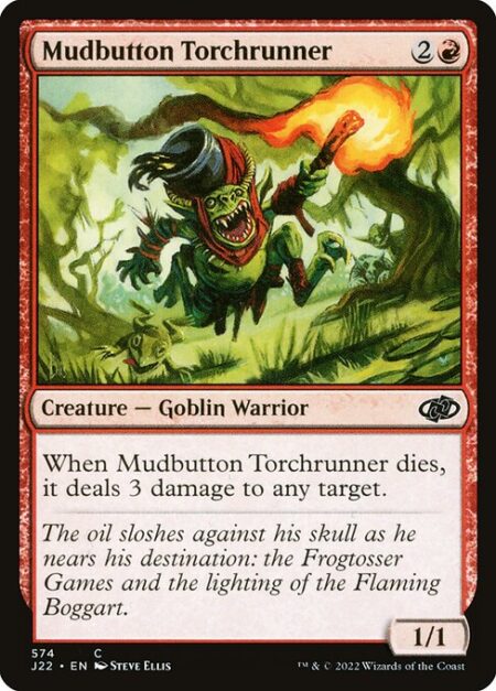 Mudbutton Torchrunner - When Mudbutton Torchrunner dies