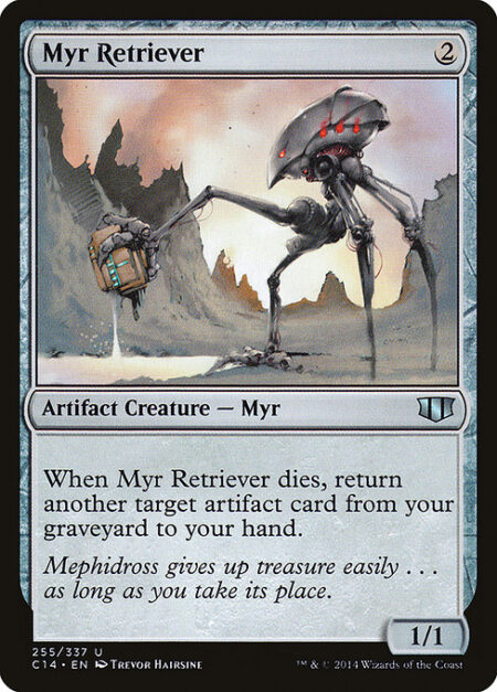 Myr Retriever - When Myr Retriever dies