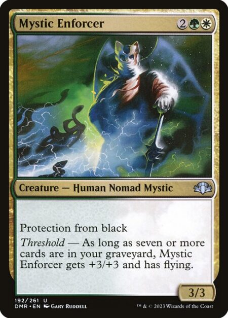 Mystic Enforcer - Protection from black