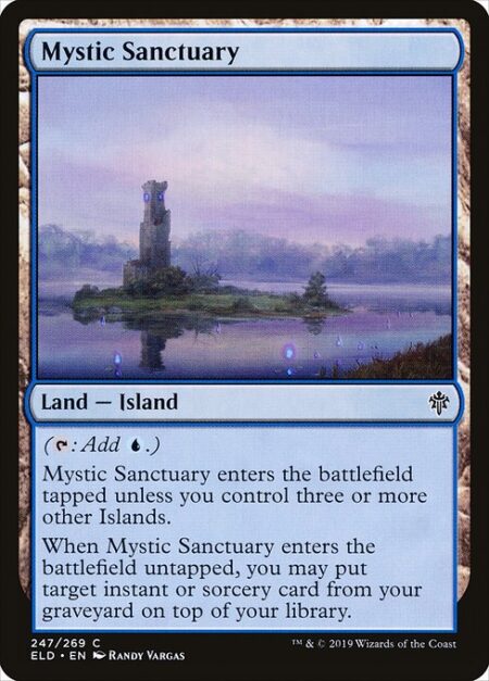 Mystic Sanctuary - ({T}: Add {U}.)