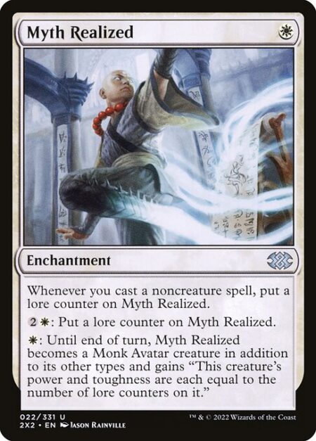 Myth Realized - Whenever you cast a noncreature spell