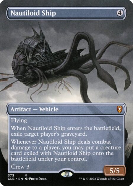 Nautiloid Ship - Flying