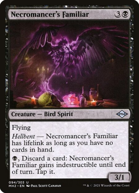 Necromancer's Familiar - Flying