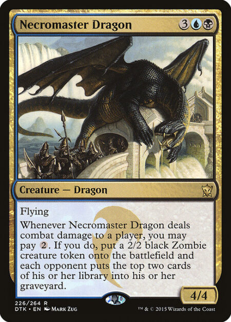 Necromaster Dragon - Flying