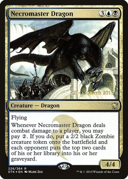 Necromaster Dragon - Flying