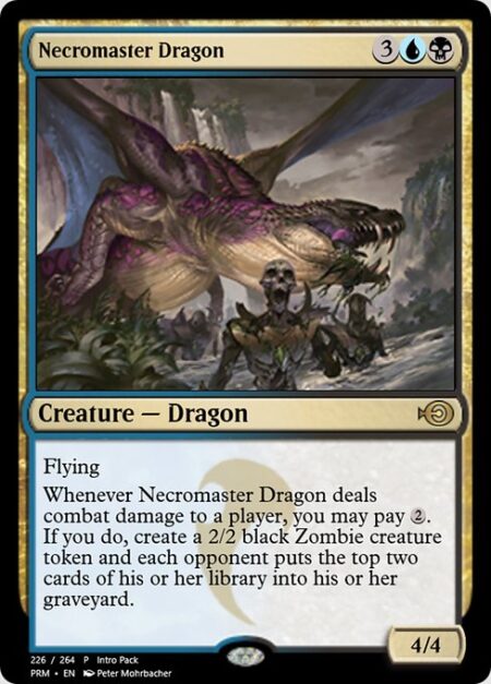 Necromaster Dragon - Flying