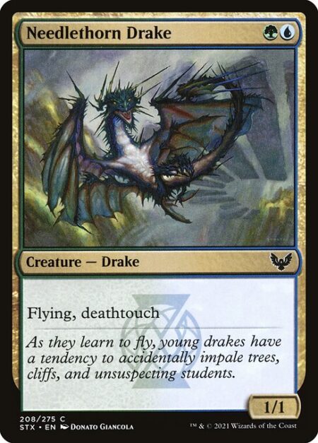 Needlethorn Drake - Flying