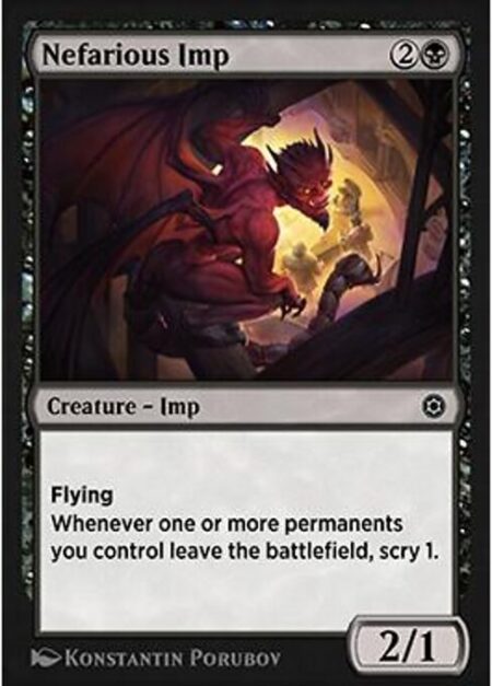 Nefarious Imp - Flying