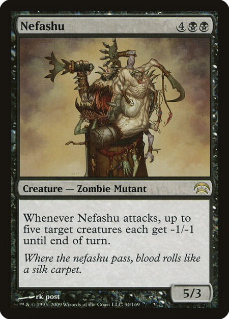 Nefashu - Whenever Nefashu attacks