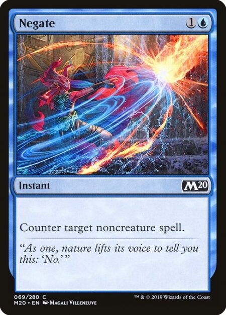 Negate - Counter target noncreature spell.