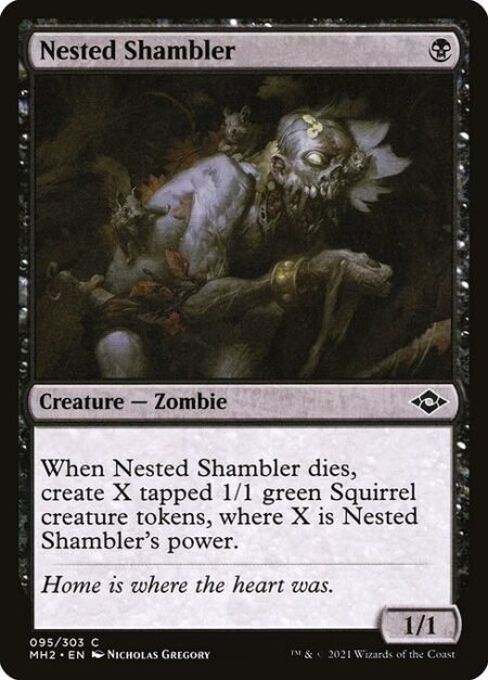 Nested Shambler - When Nested Shambler dies