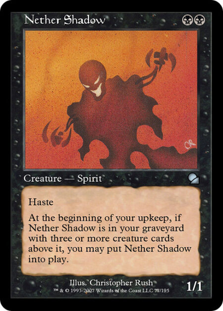 Nether Shadow - Haste