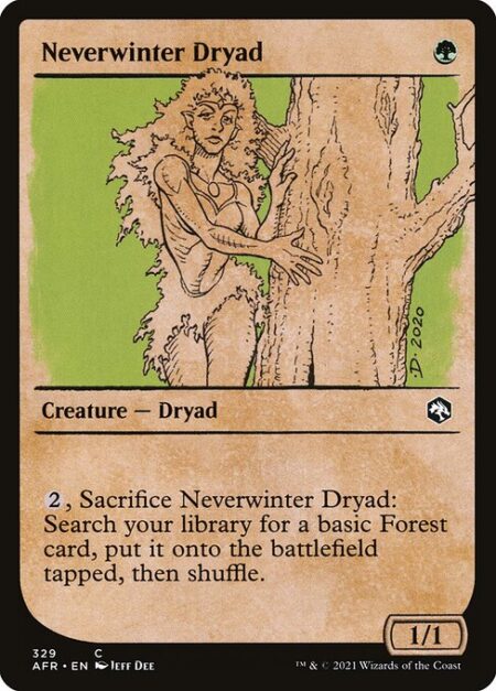 Neverwinter Dryad - {2}