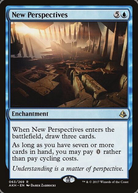 New Perspectives - When New Perspectives enters the battlefield