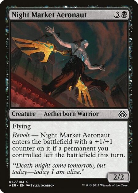 Night Market Aeronaut - Flying