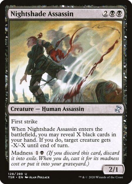 Nightshade Assassin - First strike