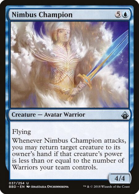 Nimbus Champion - Flying