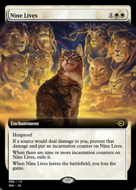 Nine Lives - Hexproof