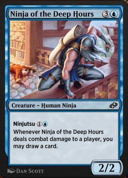 Ninja of the Deep Hours - Ninjutsu {1}{U} ({1}{U}