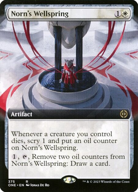 Norn's Wellspring - Whenever a creature you control dies