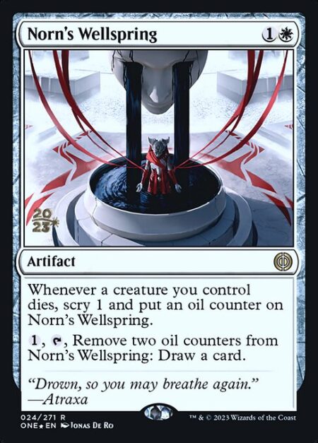 Norn's Wellspring - Whenever a creature you control dies