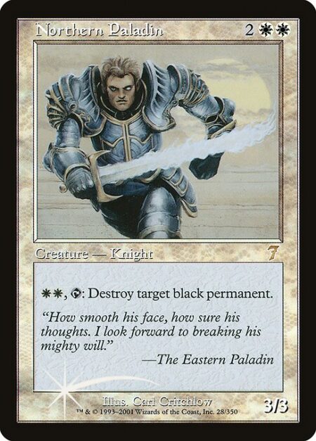 Northern Paladin - {W}{W}