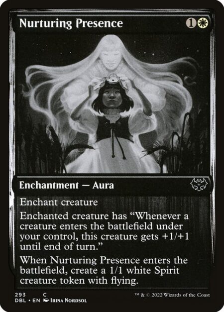 Nurturing Presence - Enchant creature