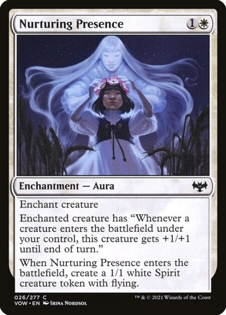 Nurturing Presence - Enchant creature