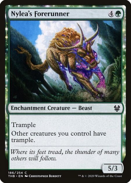 Nylea's Forerunner - Trample