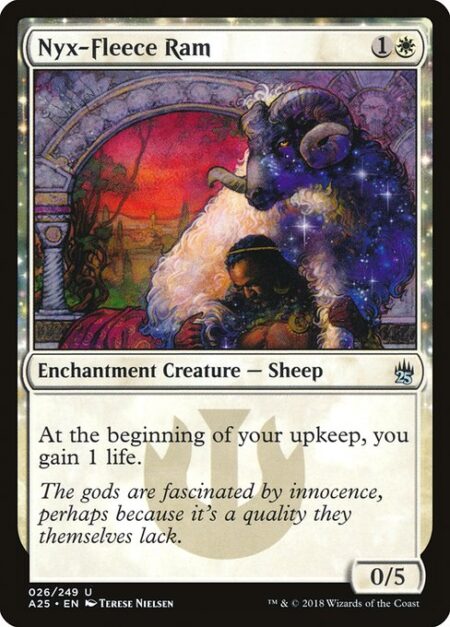 Nyx-Fleece Ram - At the beginning of your upkeep