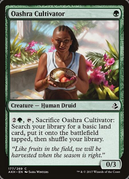 Oashra Cultivator - {2}{G}