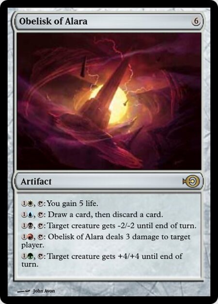 Obelisk of Alara - {1}{W}