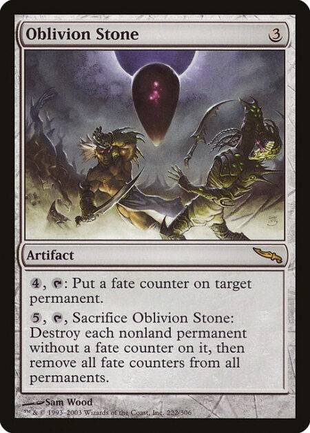 Oblivion Stone - {4}