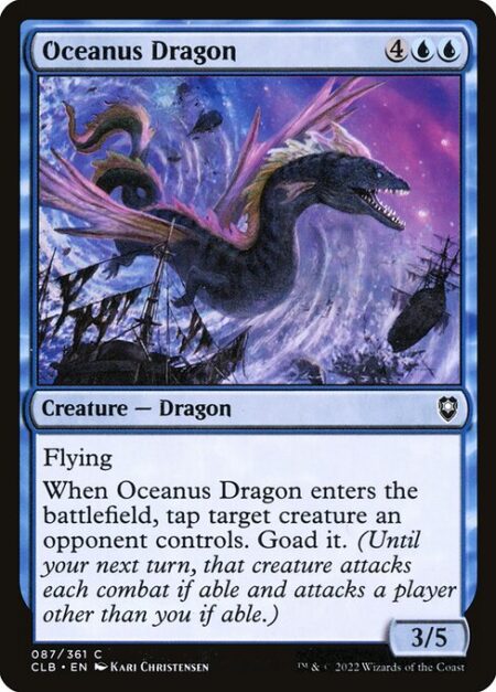 Oceanus Dragon - Flying