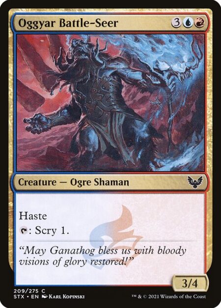 Oggyar Battle-Seer - Haste