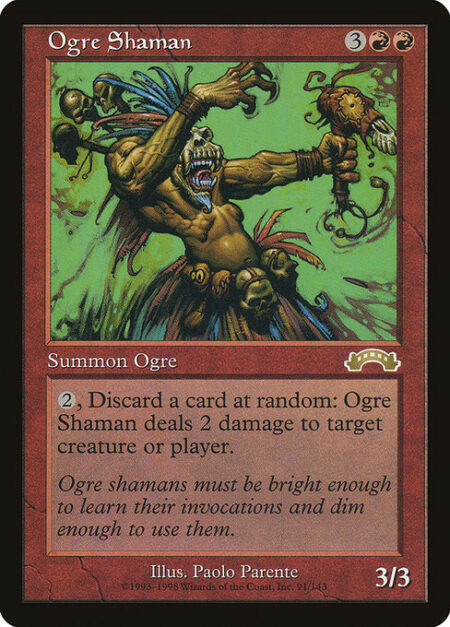 Ogre Shaman - {2}