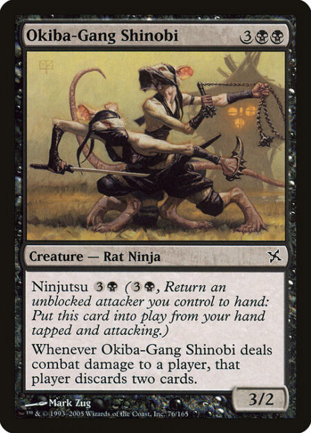 Okiba-Gang Shinobi - Ninjutsu {3}{B} ({3}{B}