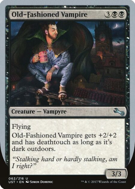 Old-Fashioned Vampire - Flying