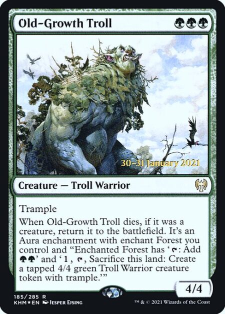 Old-Growth Troll - Trample