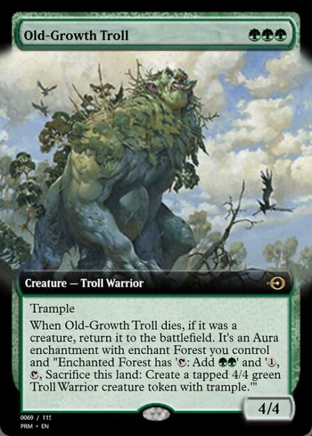 Old-Growth Troll - Trample