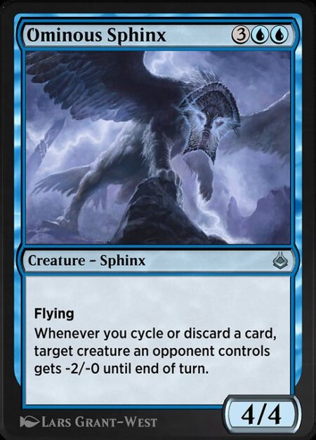 Ominous Sphinx - Flying