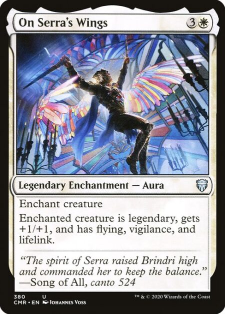 On Serra's Wings - Enchant creature