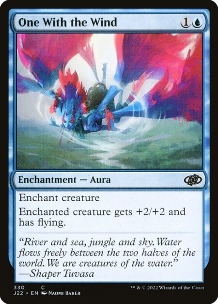 One With the Wind - Enchant creature