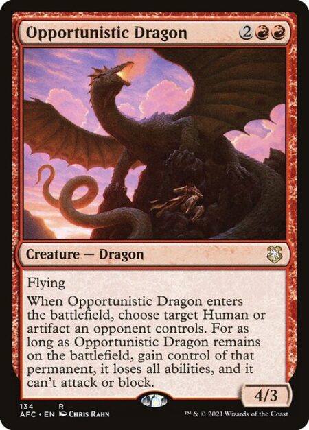 Opportunistic Dragon - Flying