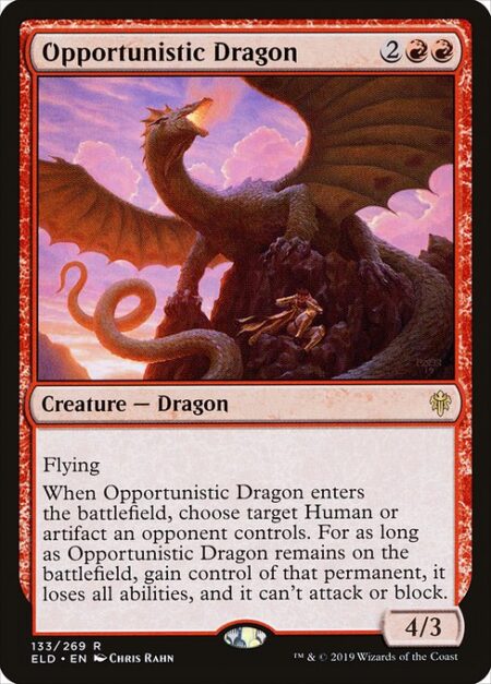 Opportunistic Dragon - Flying