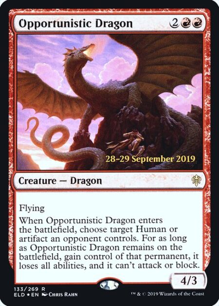 Opportunistic Dragon - Flying