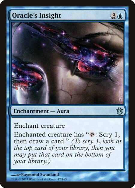 Oracle's Insight - Enchant creature
