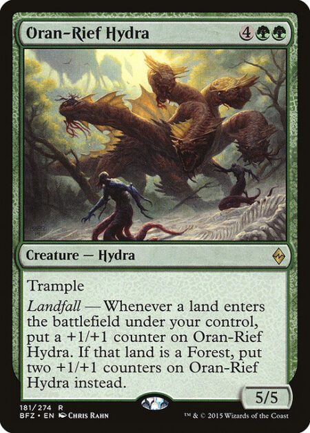 Oran-Rief Hydra - Trample