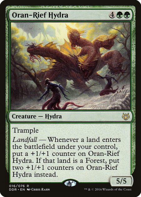 Oran-Rief Hydra - Trample