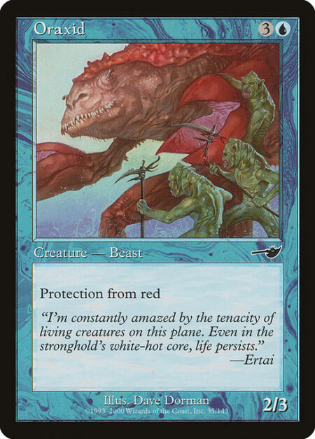 Oraxid - Protection from red